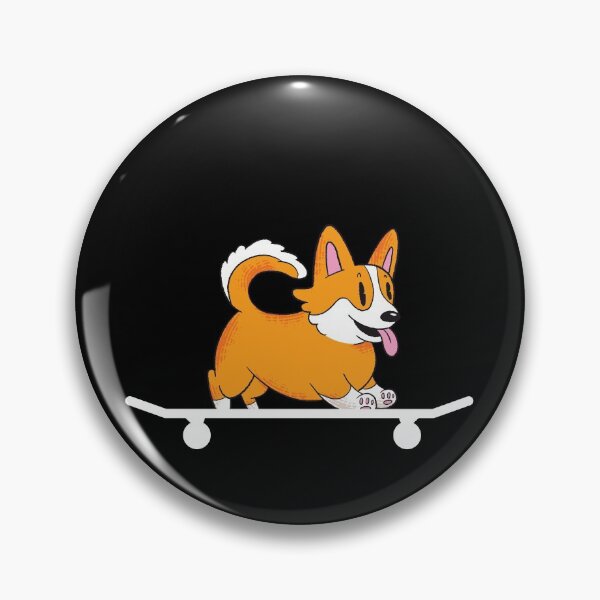 Item preview, Funny Skating Skateboarding Corgi designed and sold by Salvadax.