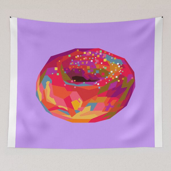 Item preview, Colorful Donut Purple BG designed and sold by ahmadnusyirwan.
