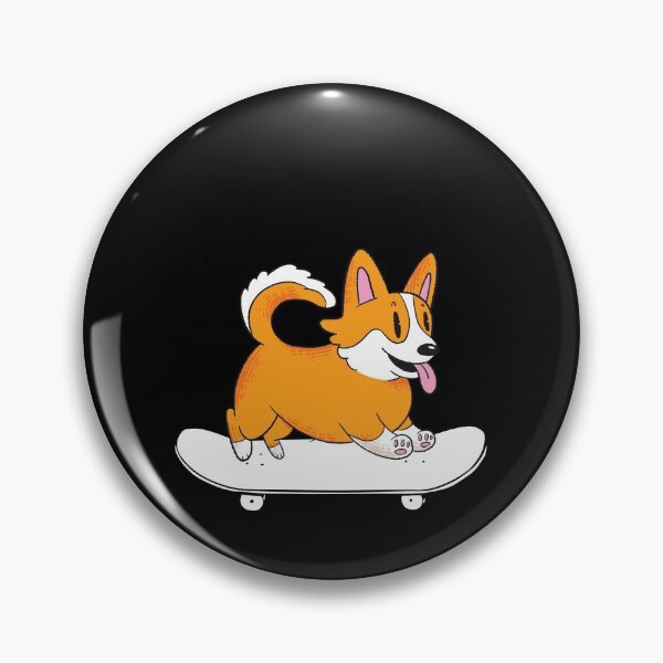 Item preview, Funny Corgi on a Skateboard  designed and sold by Salvadax.