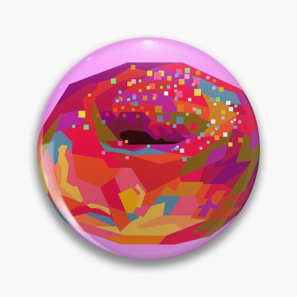 Item preview, Colorful Donut Pink BG designed and sold by ahmadnusyirwan.