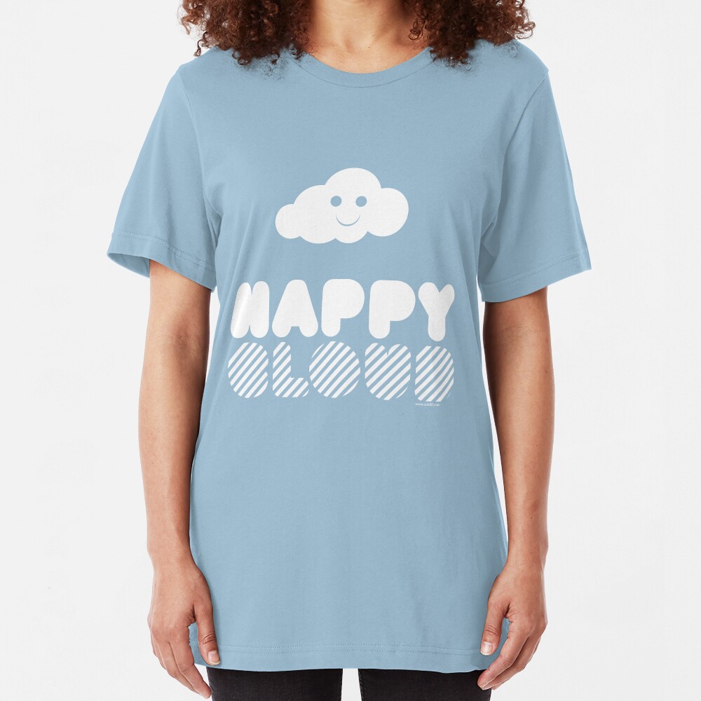 Happy Cloud /// Slim Fit T-Shirt