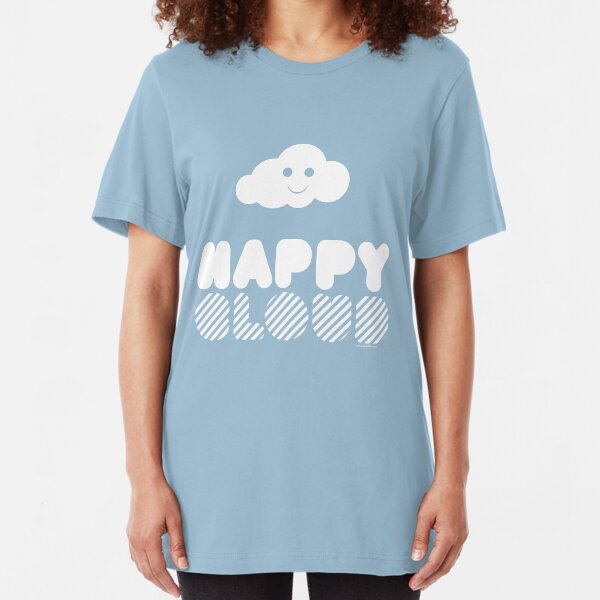 Happy Cloud /// Slim Fit T-Shirt