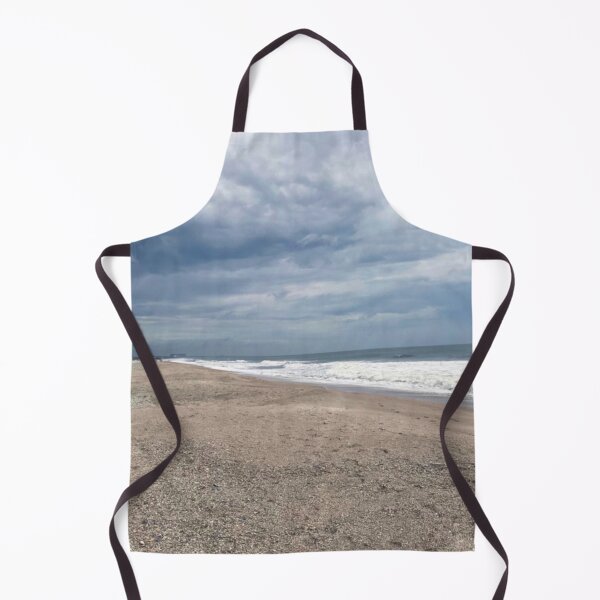 Item preview, beautiful beach cloudy day with blue ocean waves designed and sold by Barolina.