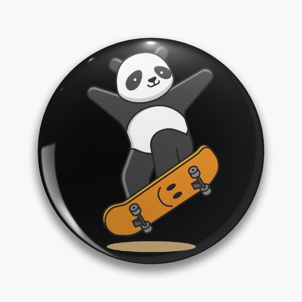 Item preview, Panda Skating designed and sold by ozumdesigns.