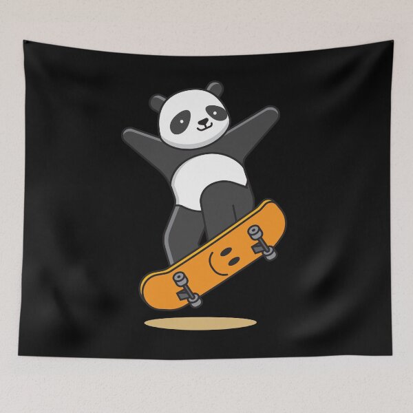 Item preview, Panda Skating designed and sold by ozumdesigns.
