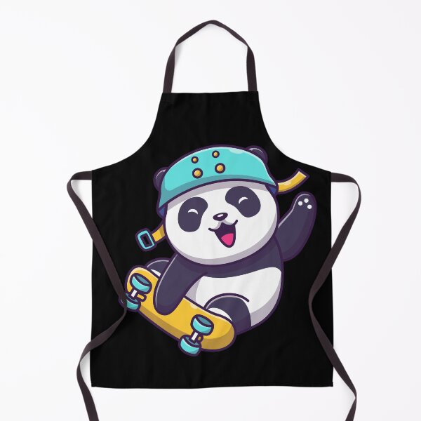 Item preview, Cute Panda Skating designed and sold by ozumdesigns.