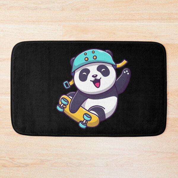 Item preview, Cute Panda Skating designed and sold by ozumdesigns.