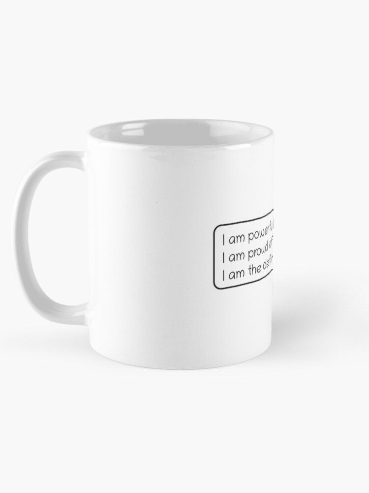 Thumbnail 5 of 6, Coffee Mug, CONFIDENCE affirmations designed and sold by eleanor27.