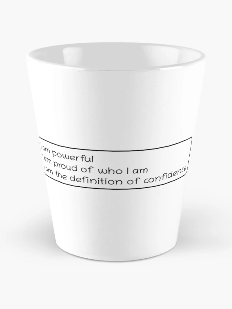 Thumbnail 2 of 4, Coffee Mug, CONFIDENCE affirmations designed and sold by eleanor27.