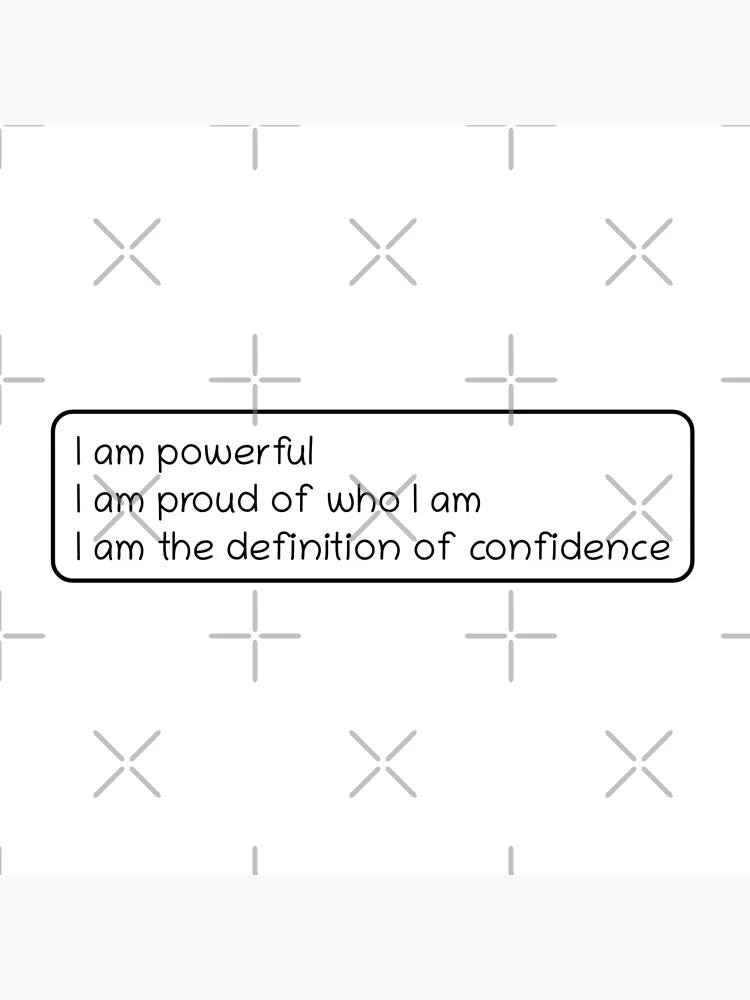 Thumbnail 5 of 5, Coasters (Set of 4), CONFIDENCE affirmations designed and sold by eleanor27.