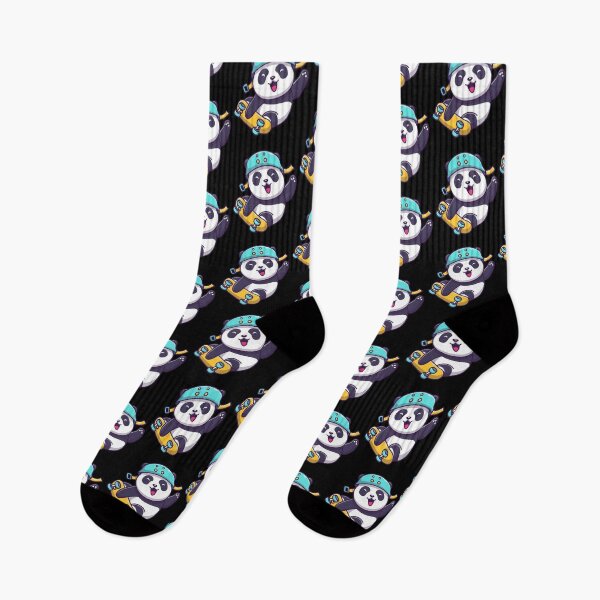 Item preview, Cute Panda Skating designed and sold by ozumdesigns.