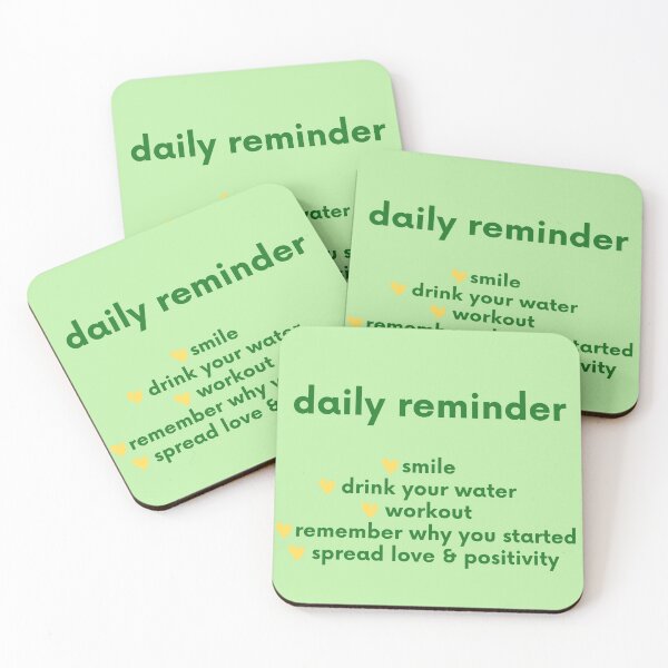 Item preview, 'DAILY REMINDER' designed and sold by Vivienne0161.