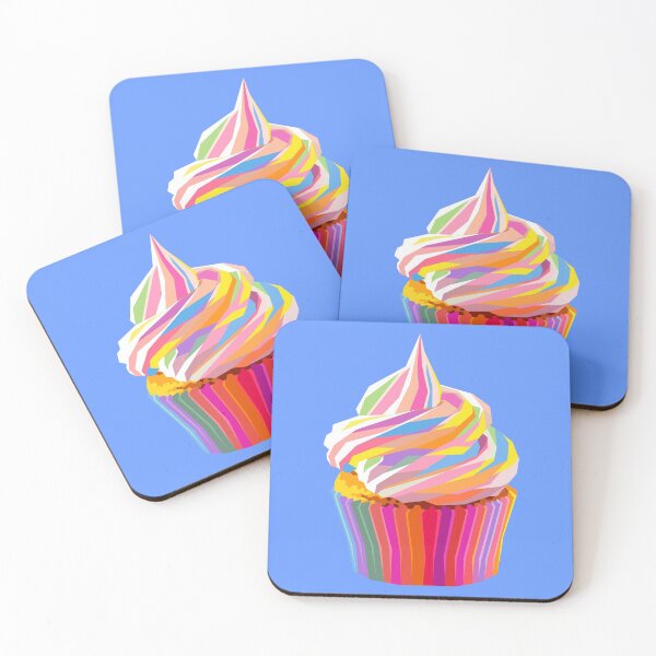 Item preview, Colorful Ice Cream Blue BG designed and sold by ahmadnusyirwan.