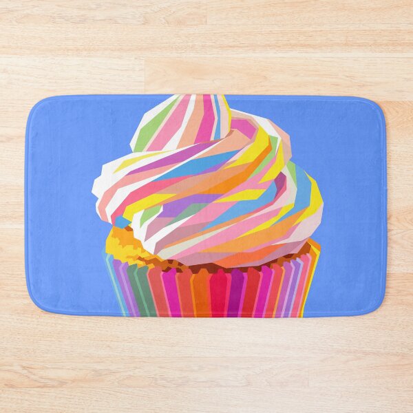 Item preview, Colorful Ice Cream Blue BG designed and sold by ahmadnusyirwan.