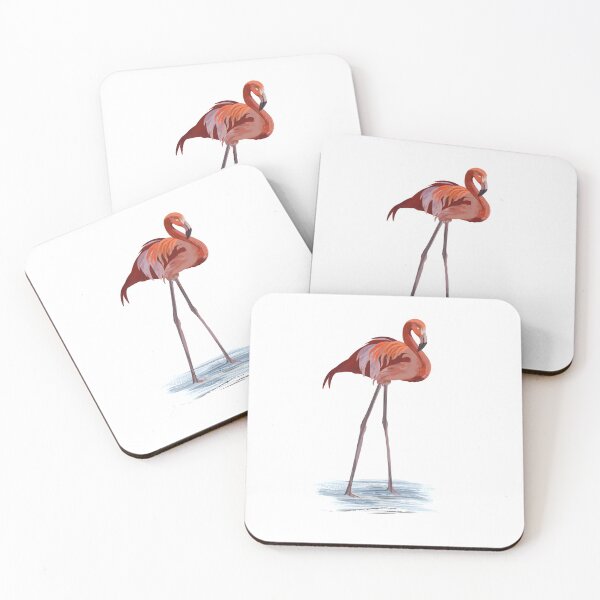 Item preview, Elegant Pink Flamingo Watercolour Illustration - Caroline Laursen Original designed and sold by Caroline Laursen.