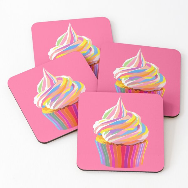 Item preview, Colorful Ice Cream Pink BG designed and sold by ahmadnusyirwan.