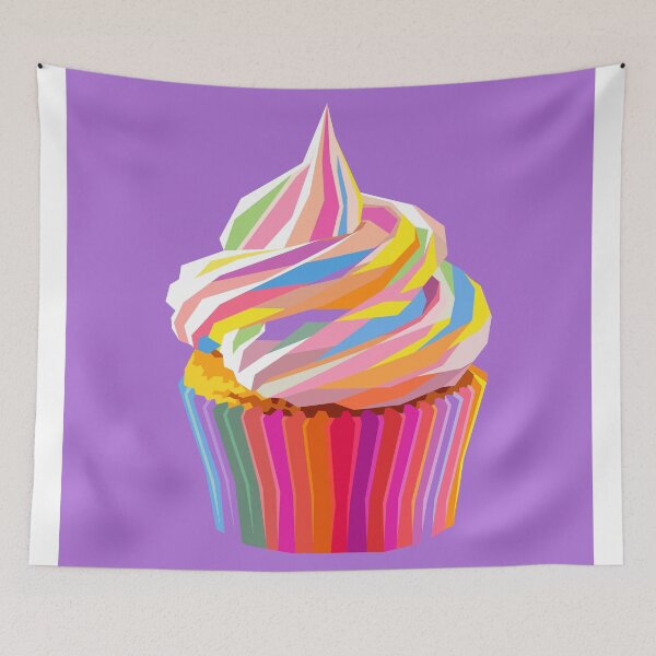 Item preview, Colorful Ice Cream Purple BG designed and sold by ahmadnusyirwan.