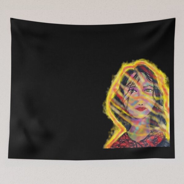 Item preview, A GIRL ON FIRE  designed and sold by IvanaKada.