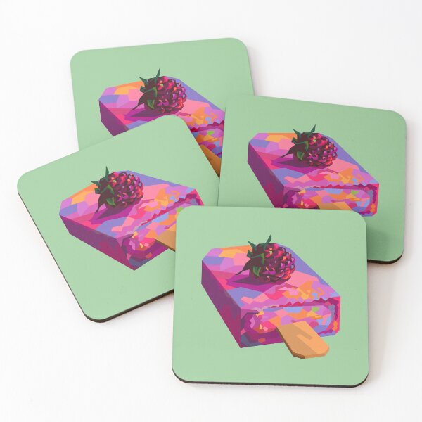 Item preview, Colorful Ice Cream Stick Green BG designed and sold by ahmadnusyirwan.