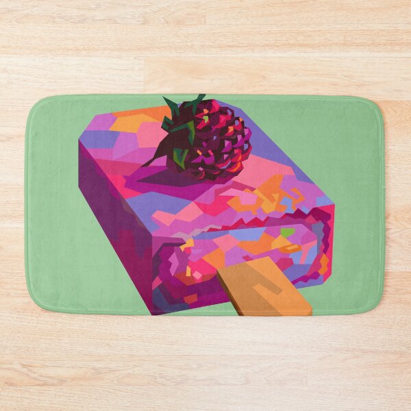 Item preview, Colorful Ice Cream Stick Green BG designed and sold by ahmadnusyirwan.