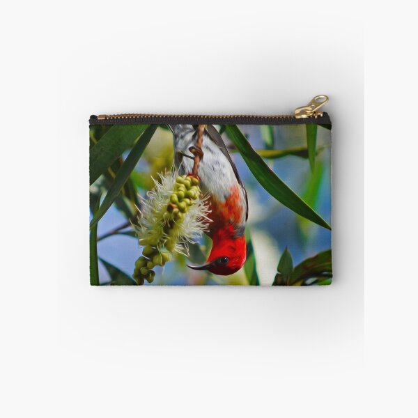 Item preview, Scarlet Honeyeater designed and sold by BirdartPro.