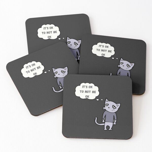 Item preview, It's ok to not be ok - Anxiety Mental Health Awareness Gift designed and sold by mayamay0.