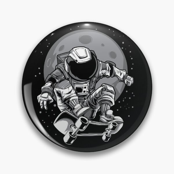 Item preview, Astronaut Skating designed and sold by ozumdesigns.