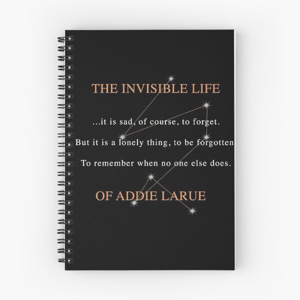 Item preview, Addie Larue quote designed and sold by Spread-Love.