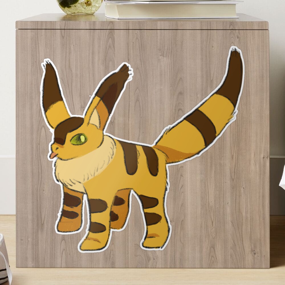 fox squirrel nausicaa Sticker for Sale by harmonylover | Redbubble