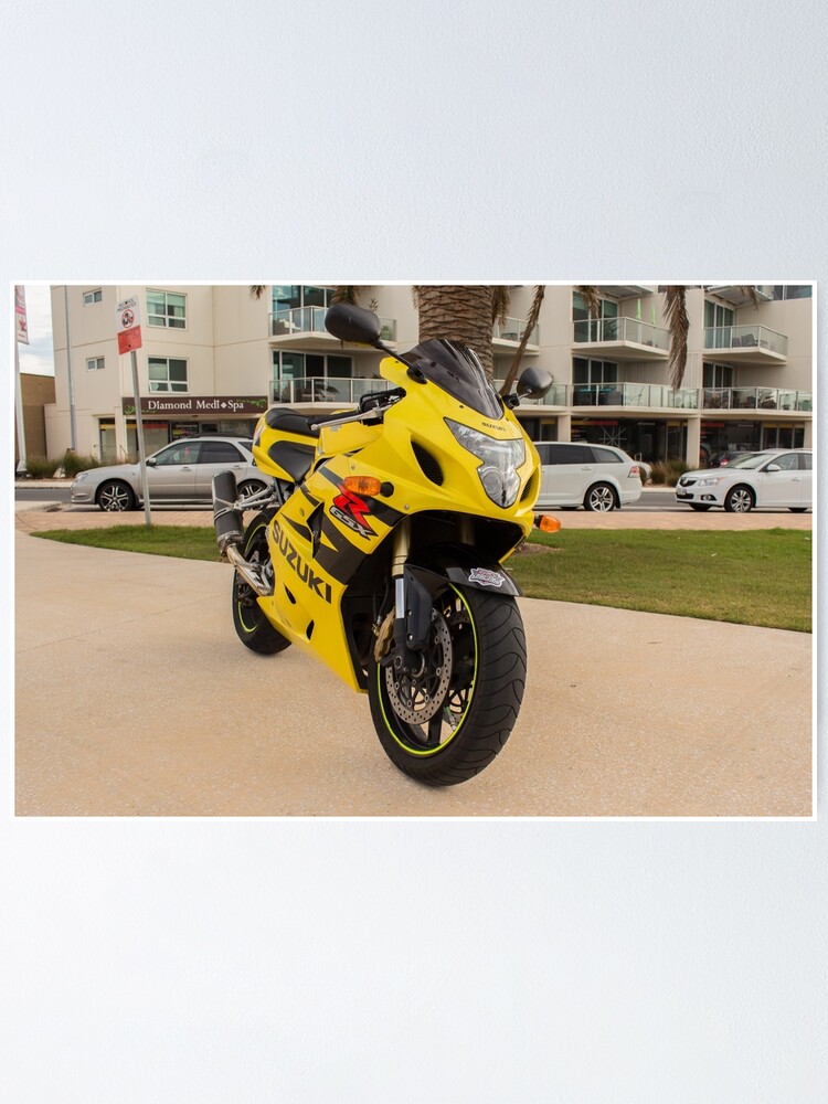 Motorbike Poster Photo Poster Print Art A0 A1 A2 A3 A4 SUZUKI GSX R600 1681 