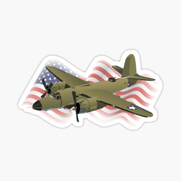 B-26 MARAUDER 'FLAK-BAIT' Sticker – Mach 5