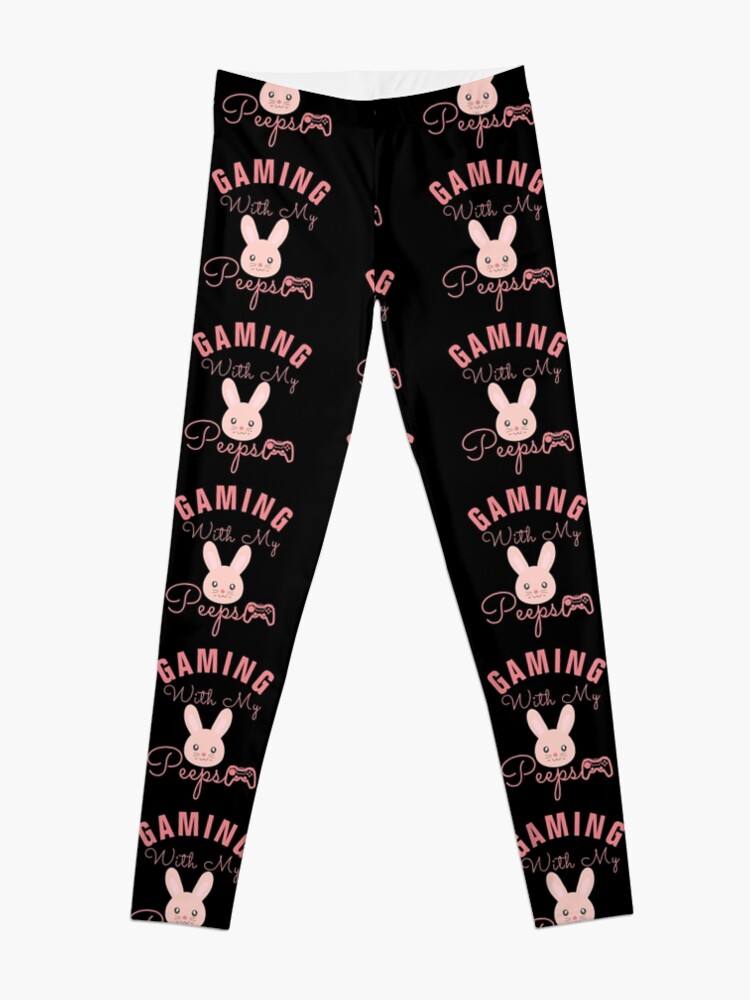 Disover Gaming With My Easter Peeps | Gaming With My Peeps Leggings