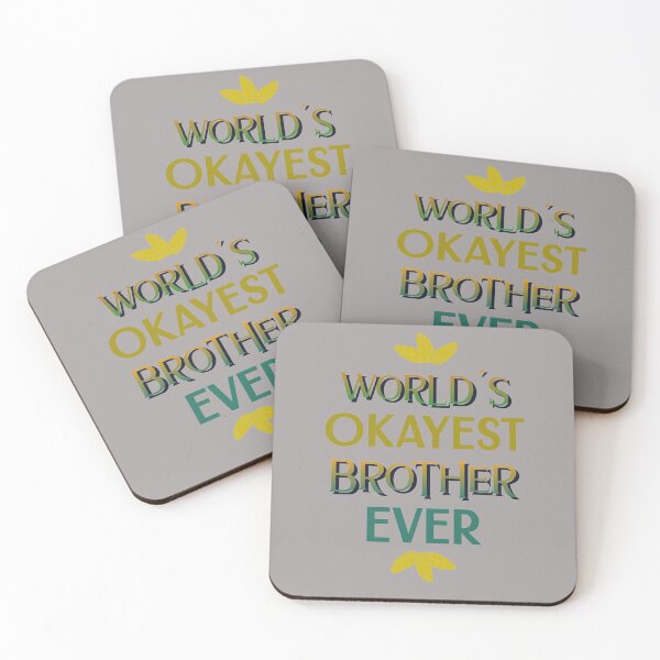 Item preview, Worlds Okayest Brother Ever designed and sold by Ayurveda Fun Store.