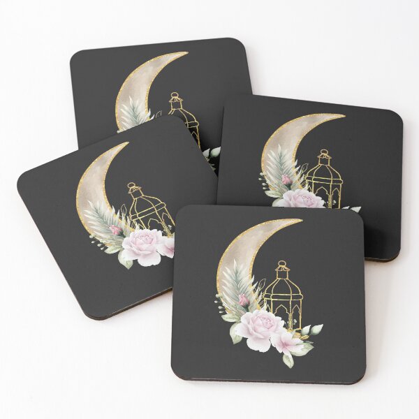 Item preview, Crescent Moon with Flower and Lantern designed and sold by Alicia Chee.