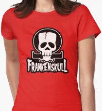 FrankenSkull New Ohm Logo Big Women's Fitted T-Shirt
