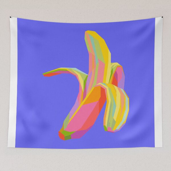 Item preview, Colorful Banana Blue BG designed and sold by ahmadnusyirwan.