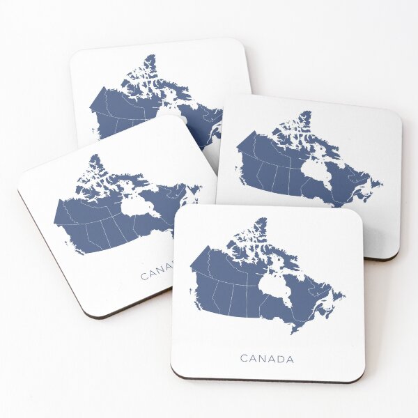 Item preview, Blue Map of Canada designed and sold by By-Danni-Marie.