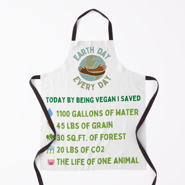 Item preview, Earth Day. Every Day. Go Vegan designed and sold by ActivistCo.