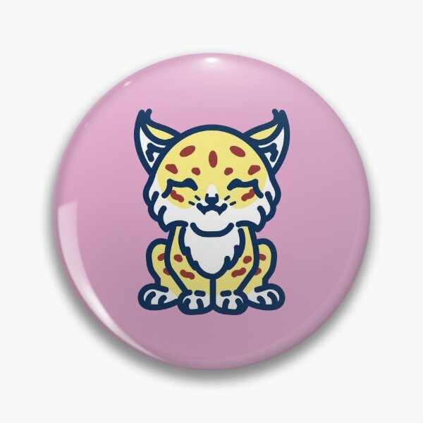 Artikelvorschau, Diploos Freunde - der geduldige Baby-Luchs - kobi pink entworfen und verkauft von TokiPY.