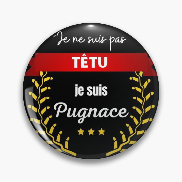 Item preview, I'm not stubborn I'm pugnacious designed and sold by Cheerocki.