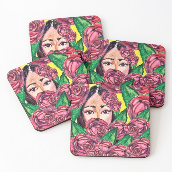Item preview, A HIDDEN ROSE, A PORTRAIT designed and sold by IvanaKada.