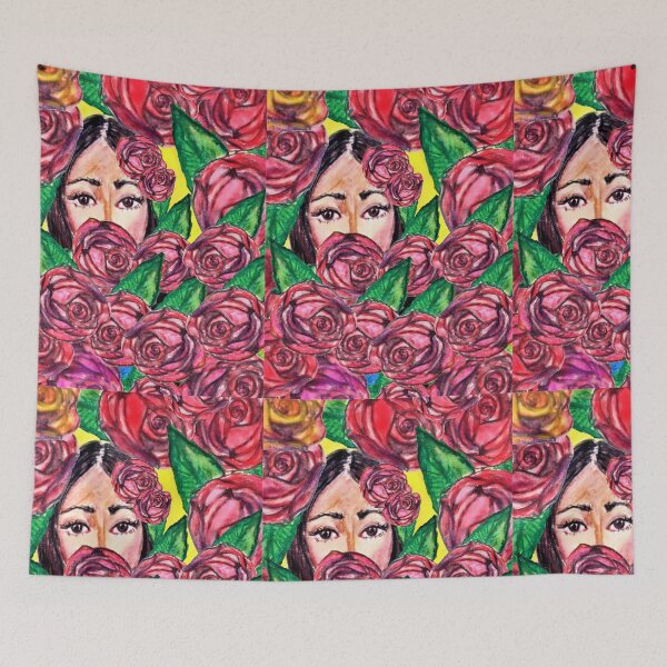 Item preview, A HIDDEN ROSE, A PORTRAIT designed and sold by IvanaKada.