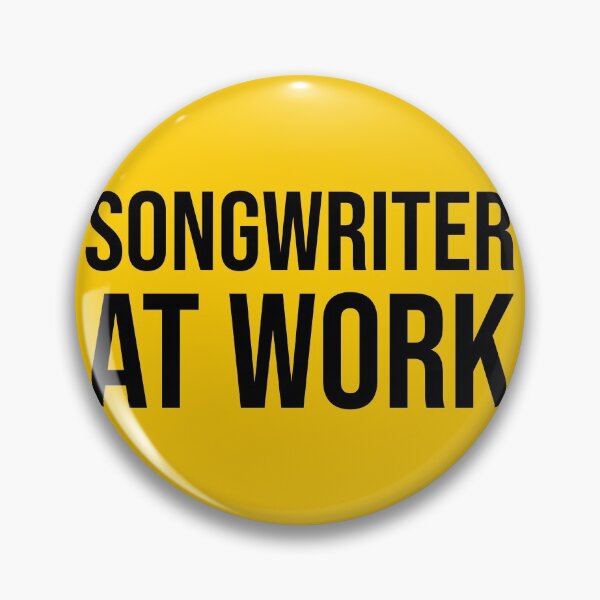 Item preview, Funny warning sign: Songwriter at work designed and sold by DeliriousSteve.