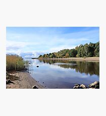 Scenic autumn landscape Photographic Print