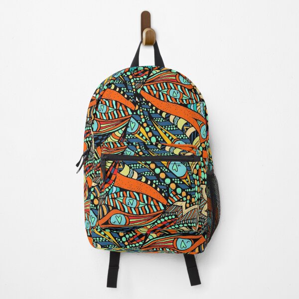 Item preview, Seamless Latina style colorful art  designed and sold by NymphWareroom.
