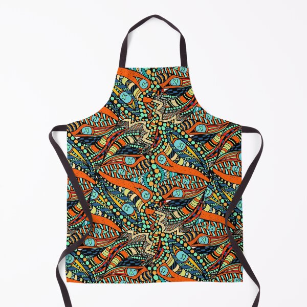 Item preview, Seamless Latina style colorful art designed and sold by NymphWareroom.