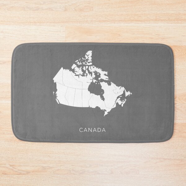 Item preview, Contemporary Grey Map of Canada designed and sold by By-Danni-Marie.