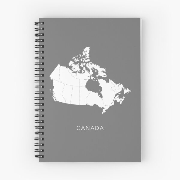 Item preview, Contemporary Grey Map of Canada designed and sold by By-Danni-Marie.