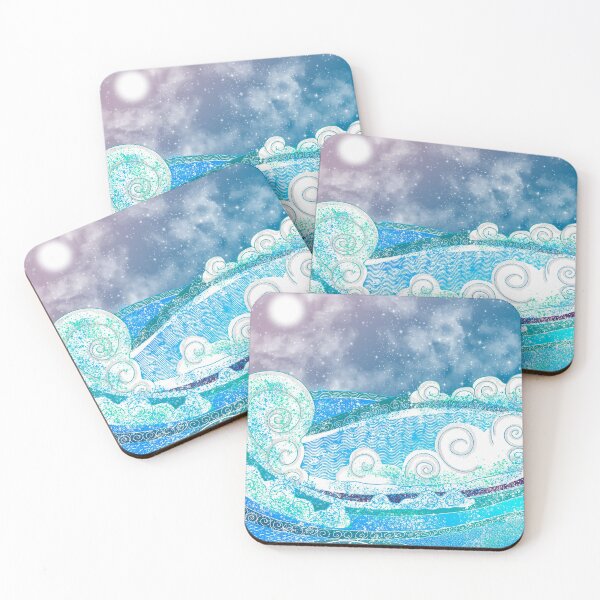 Item preview, ocean waves  designed and sold by Catherine  Milchard.