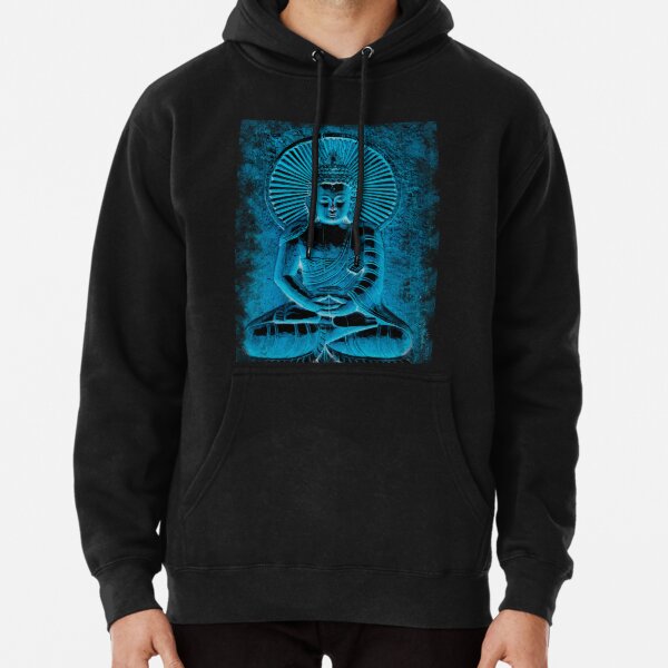 Electric Blue Pullover Hoodie